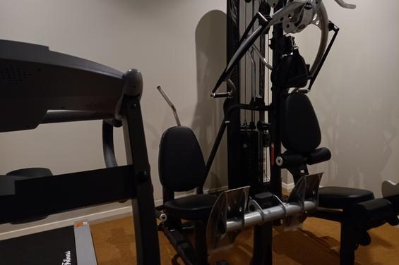 Private gym at Kohi Point Villas