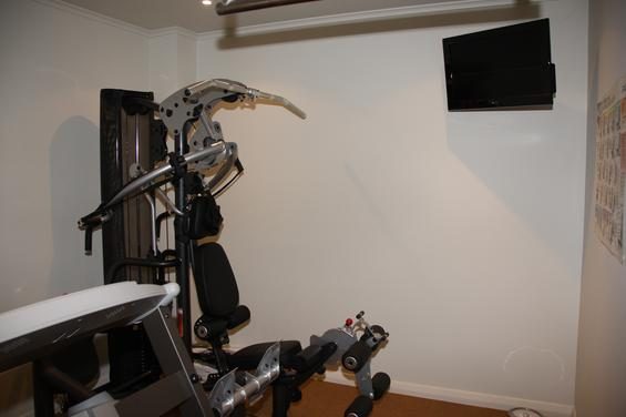 Gym equipment at Kohi Point Villas